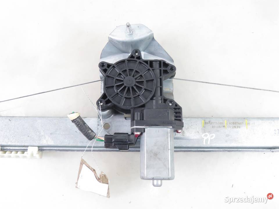 PODNOŚNIK SZYBY PRAWY PRZEDNI RENAULT TRAFIC III osobowe