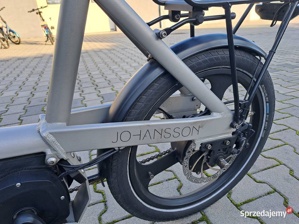 JOHANSSON Oscar rower elektryczny transportowy Sieradz