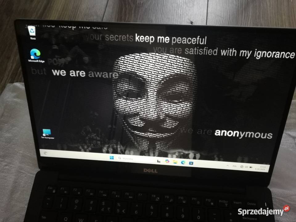Biznesowy Dell XPS 133 DOTYK Dywity