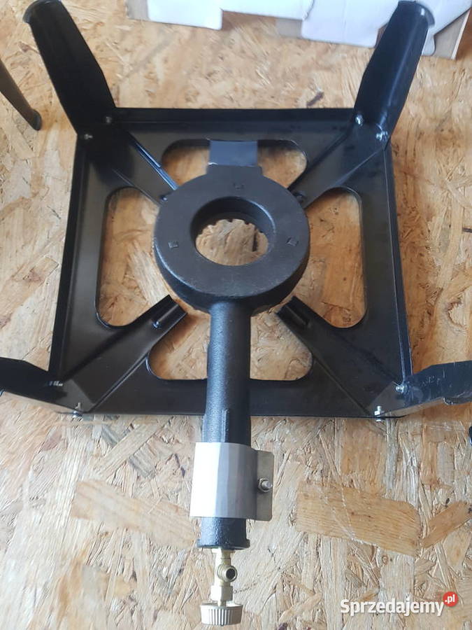 TABORET GAZOWY DUŻY PALNIK ŻELIWNY 30X30 Głogowa sprzedam