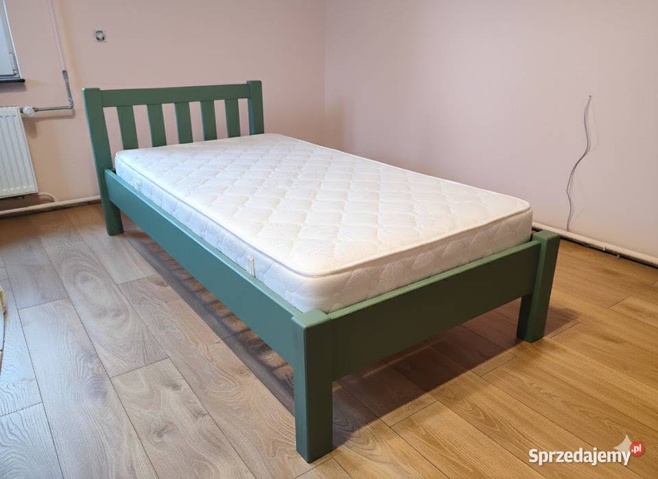 Nowe sosnowe łóżko drewniane 90x200 Nisko sprzedam