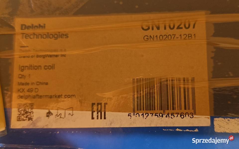 Cewka zapłonowa Delphi GN1020712B1 Nowa Cewki zapłonowe Brwinów