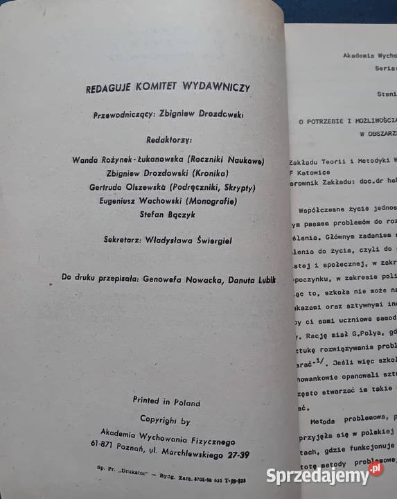 IV Konterencja Teoretyczne podstawy wych