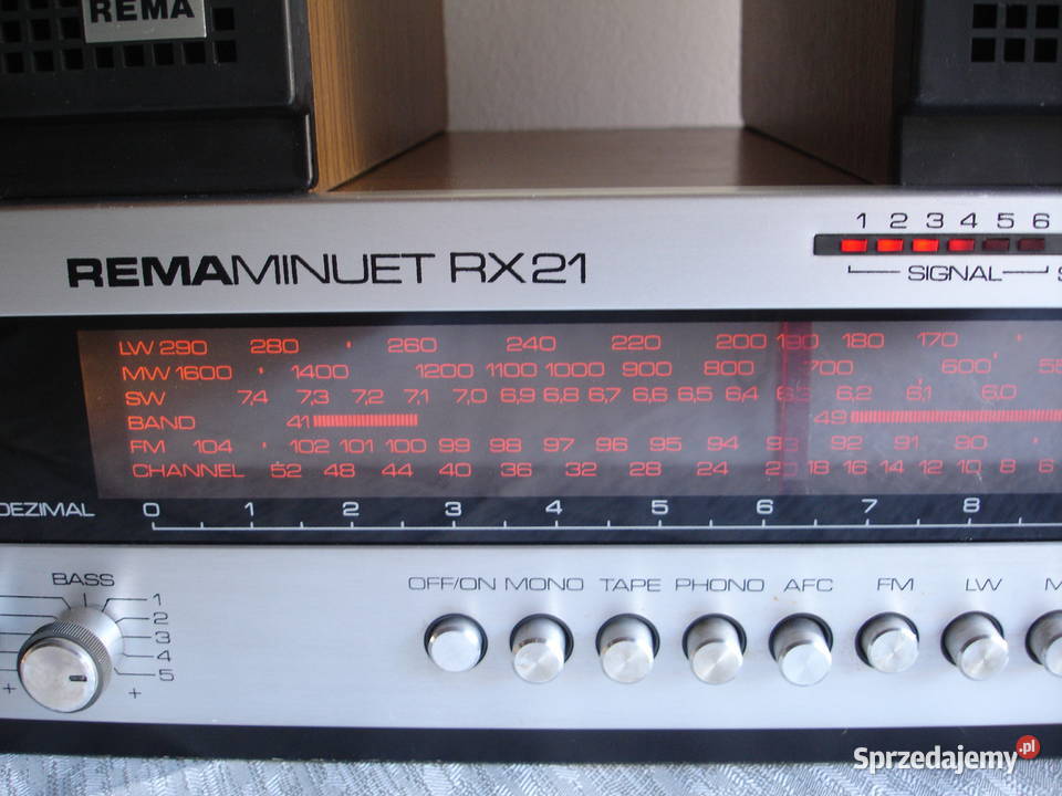Stare radio DDR REMA MINUET RX21 lubuskie Zielona Góra