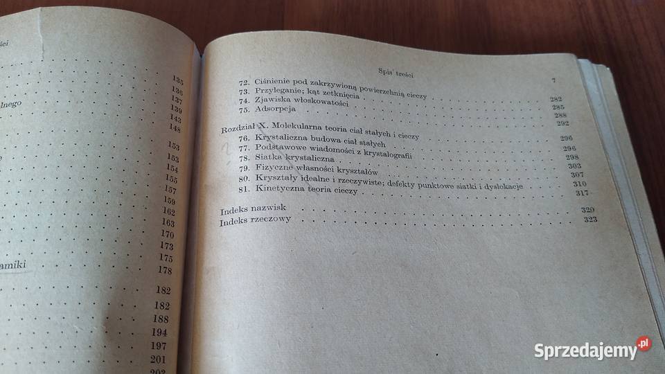 Ciepło i fizyka drobinowa cząsteczkowa twarda Gdańsk sprzedam