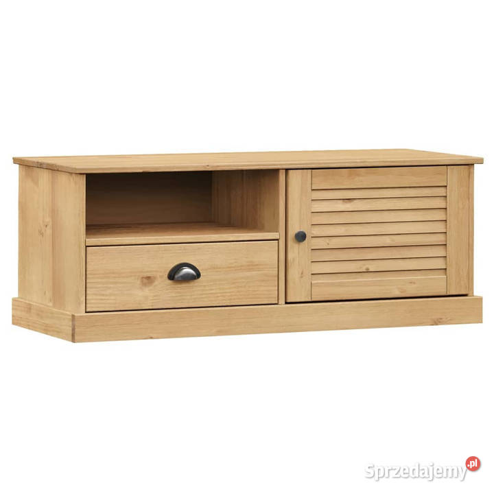 Szafka pod TV VIGO 106x40x40 lite drewno sosnowe mazowieckie