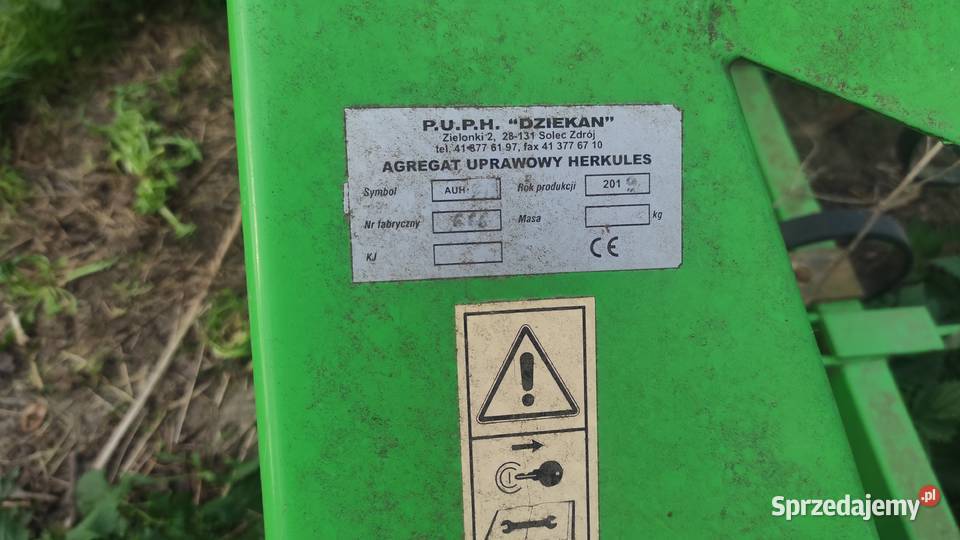 Agregat uprawowy 32m lubelskie Osinki