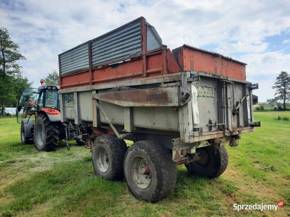 Przyczepa wywrotka LEBOULCH RB2120 12 ton 25 m3 mazowieckie Mława sprzedam