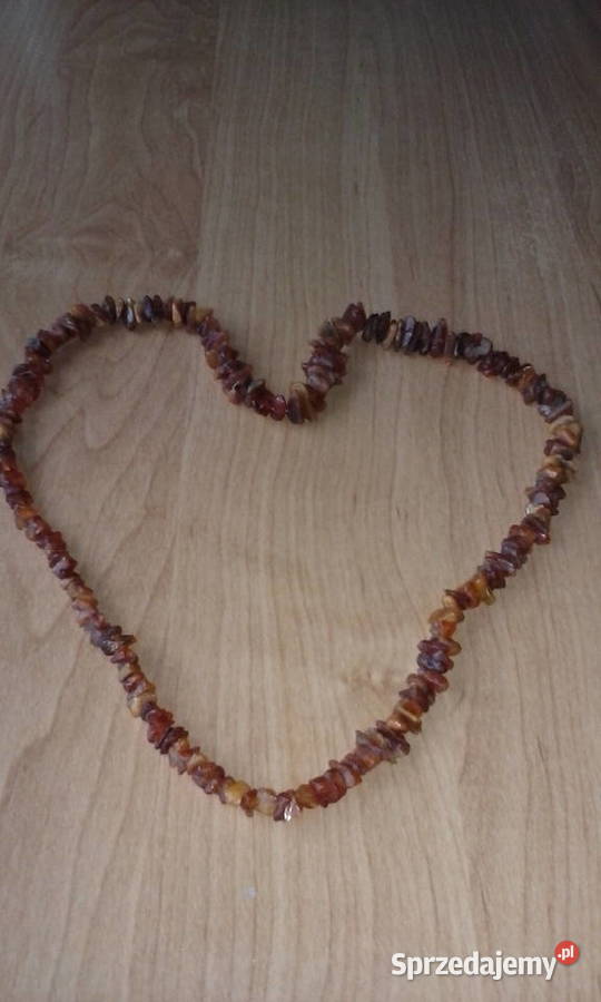 Naszyjnik z bursztynów bałtyckich bursztynowy dolnośląskie sprzedam