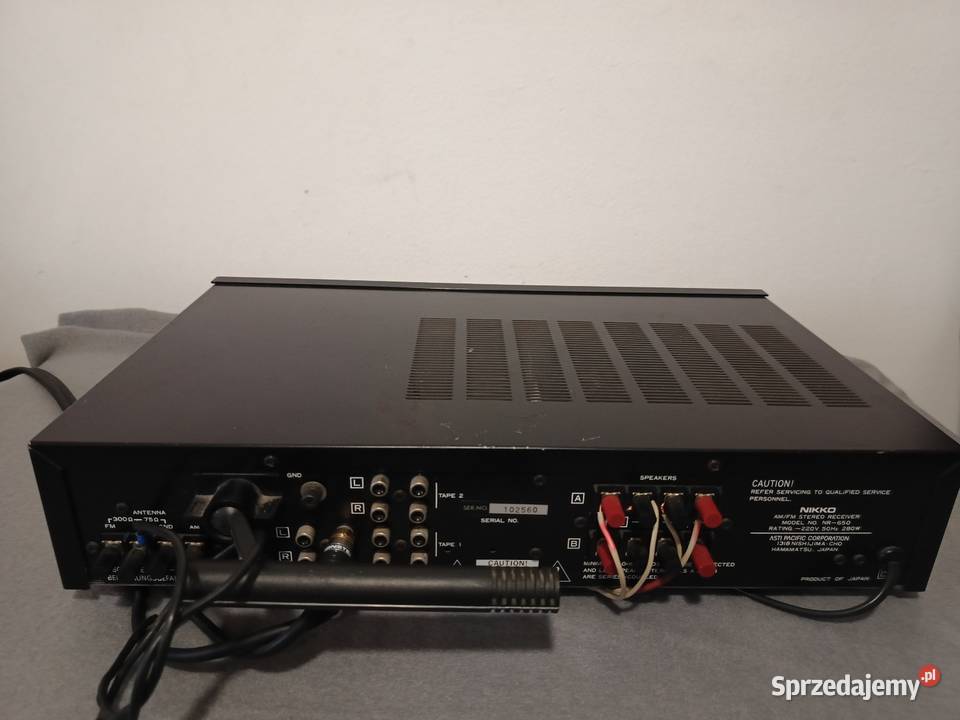 Amplituner NIKKO 650