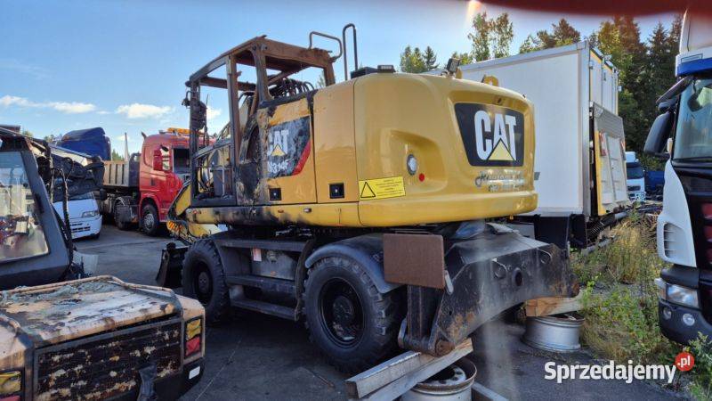 cat M314 F na części silnik most siłownik kabina Zgierz