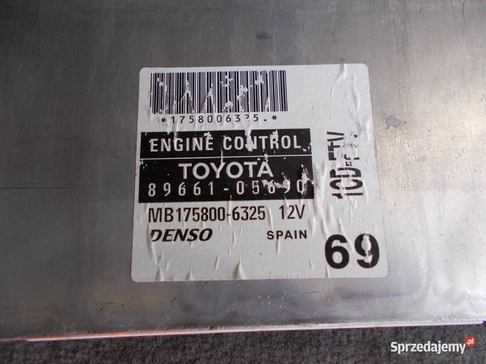 TOYOTA AVENSIS T25 20 D4D sterownik komputer Zamość