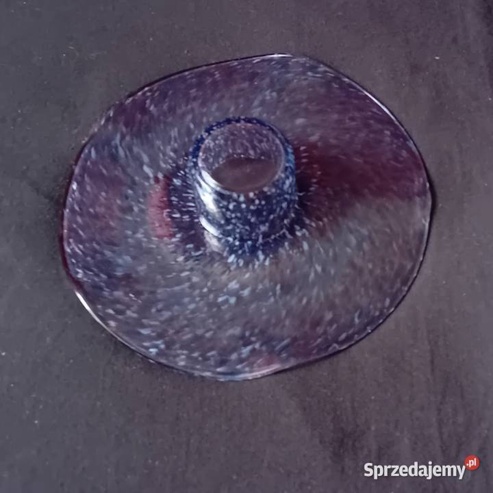 Świecznik z kołnierzem Lorenzo Art Glass