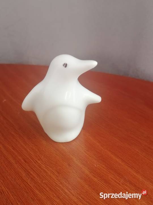Figurka Pingwin Porcelana Krzysztof Wałbrzych