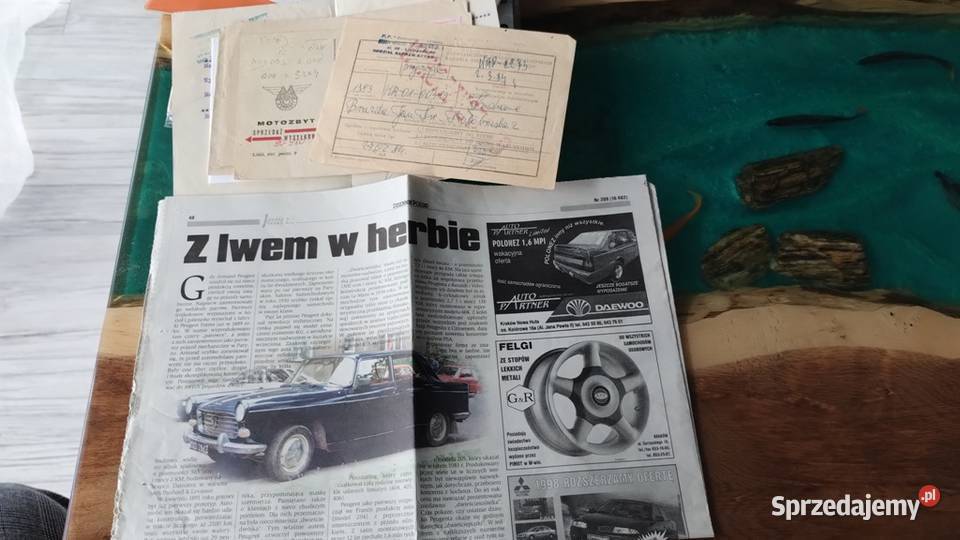 Peugeot 404 ubezpieczonny jeżdżący manualna 404 małopolskie