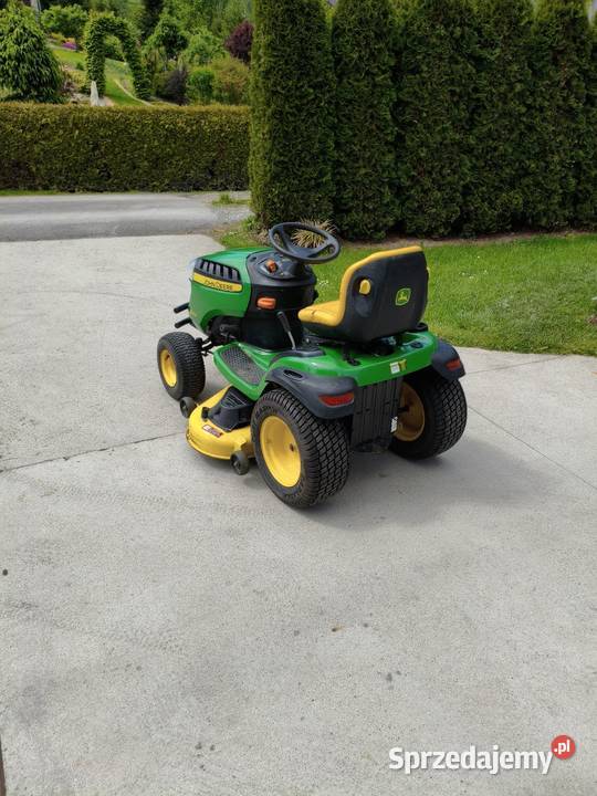 Traktorek kosiarka John Deere D 160 Pstrągowa