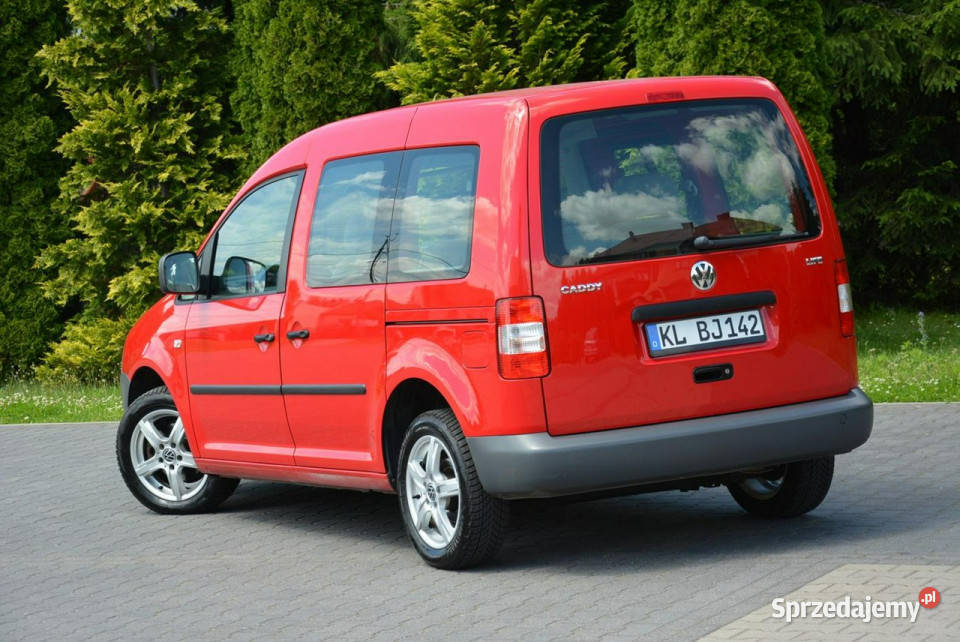 Volkswagen Caddy 14MPI Maxi Life Klimatronic z Caddy Ostrów Mazowiecka