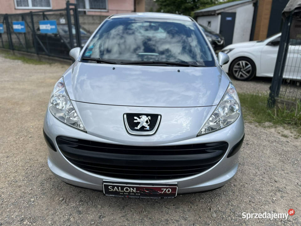 Peugeot 207 14 8V Klima Alu El szyby Isofix Bez nieuszkodzony