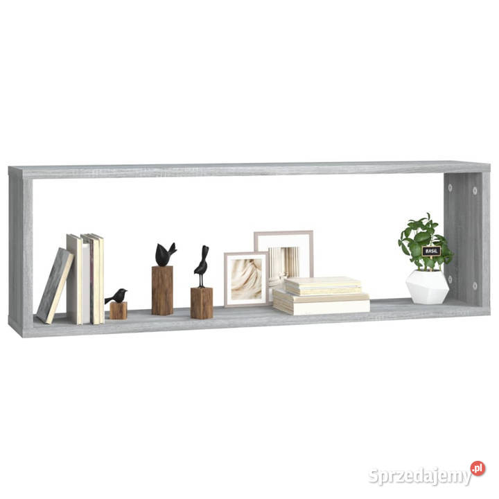 Półki ścienne 4 szary dąb sonoma 80x15x265 Warszawa sprzedam