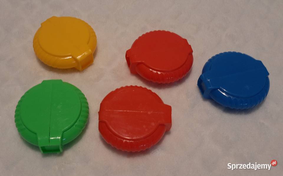 Okrągłe plastikowe pudełeczka 57mm x 18mm 5 śląskie Czeladź