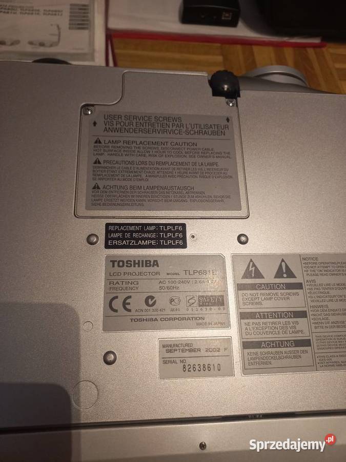 Projektor Toshiba Monitory i projektory Warszawa