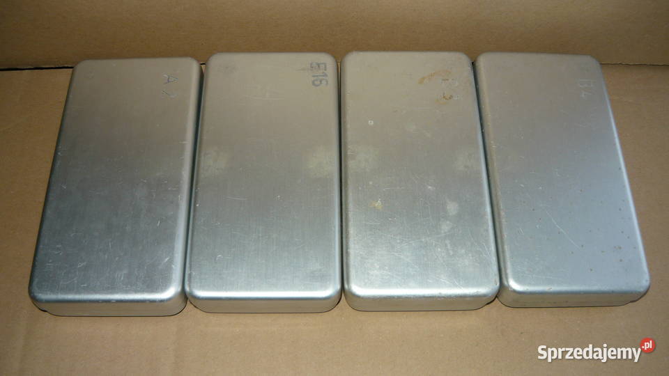 Pudełko aluminiowe 18 x 9 x 3 do sterylizacji Sokółka sprzedam