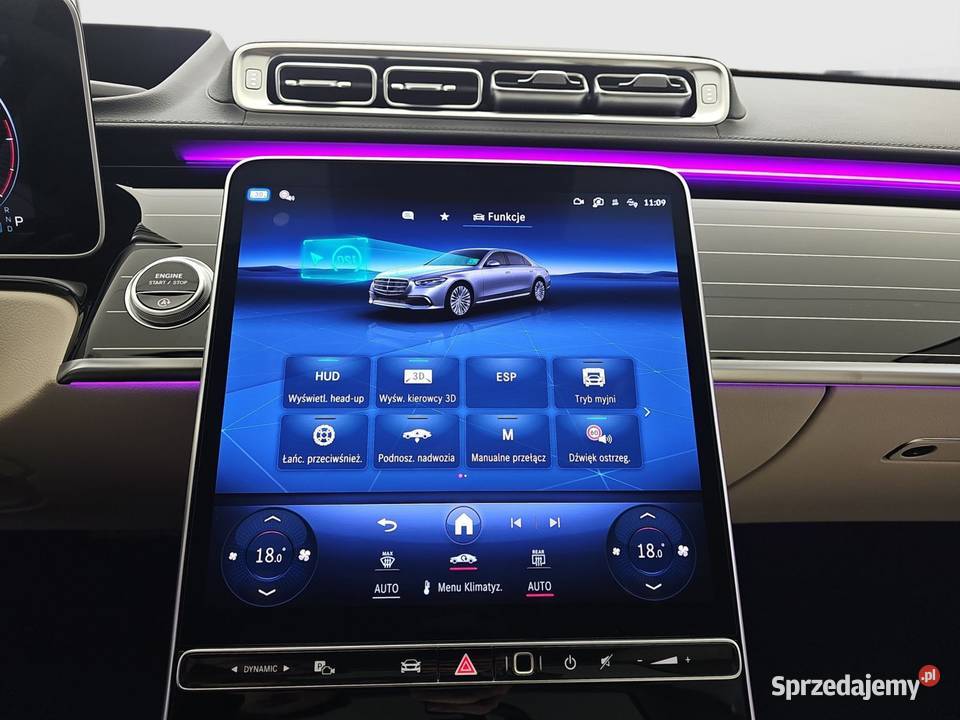 S 450 d mHEV 4Matic L AMG Line 9GTRONIC gniazdo USB
