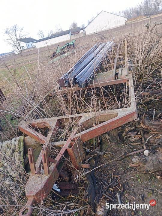 Przyczepa jednoosiowa dłużyca platformapodwozie łódzkie