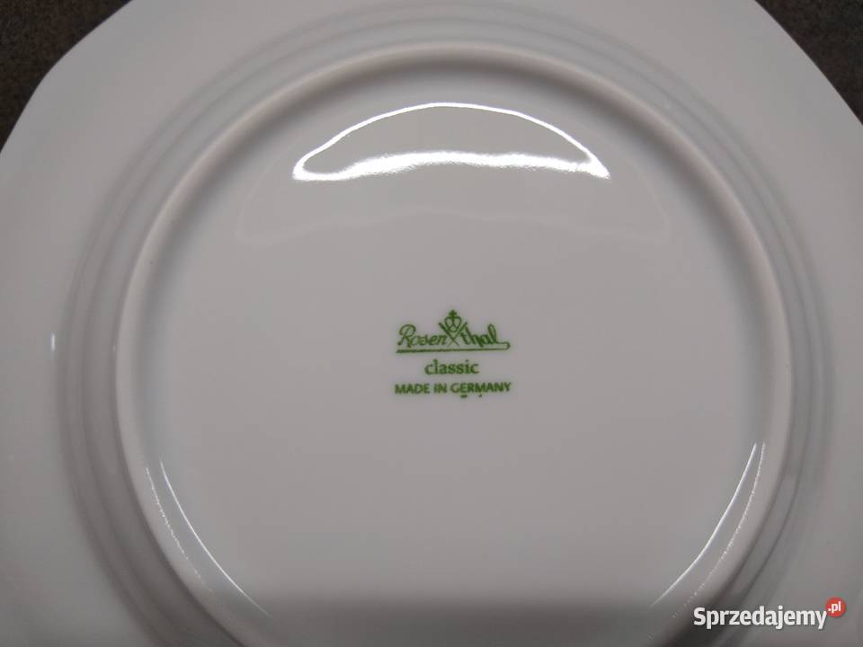 Rosenthal Maria Biała 2 talerze głębokie NOWE Kalisz sprzedam