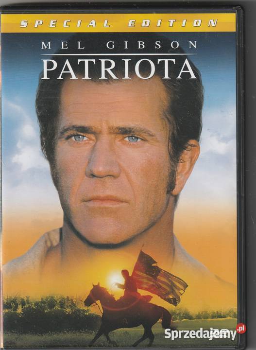 Patriota edycja specjalna Mel Gibson DVD mazowieckie Pruszków