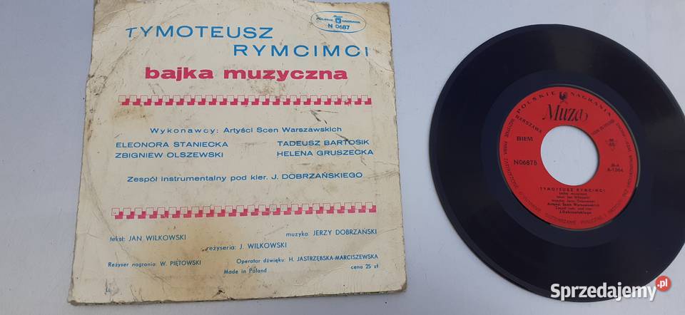 Bajki Zaczarowany LasTymoteusz RymcimciBajki Płyty i kasety Tuszkowo