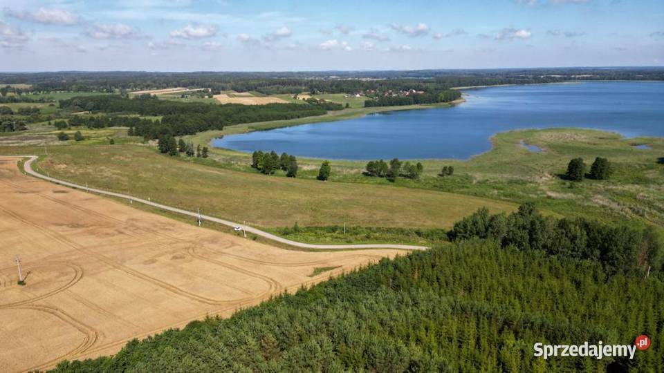 Sterławki Małe Działka na Mazurach z linią