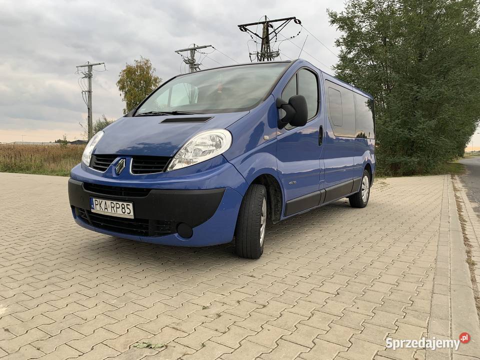 Renault Trafic II long 9 osobowy 20 DCI 115 immobilizer Motoryzacja wielkopolskie Kalisz
