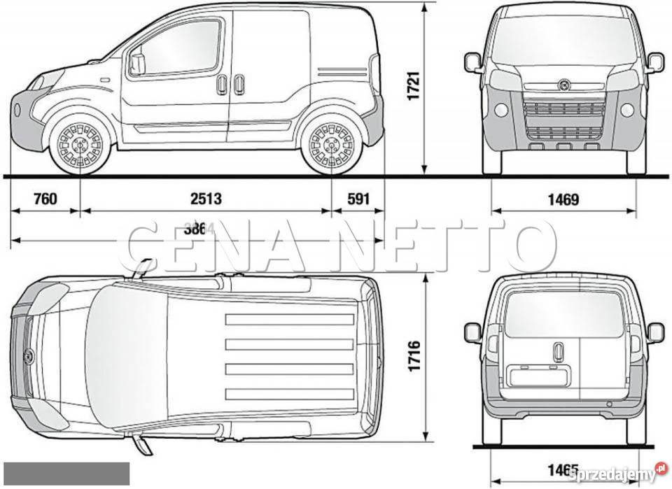Do sprzedania Fiat Fiorino bialy Samochody dostawcze Legnica