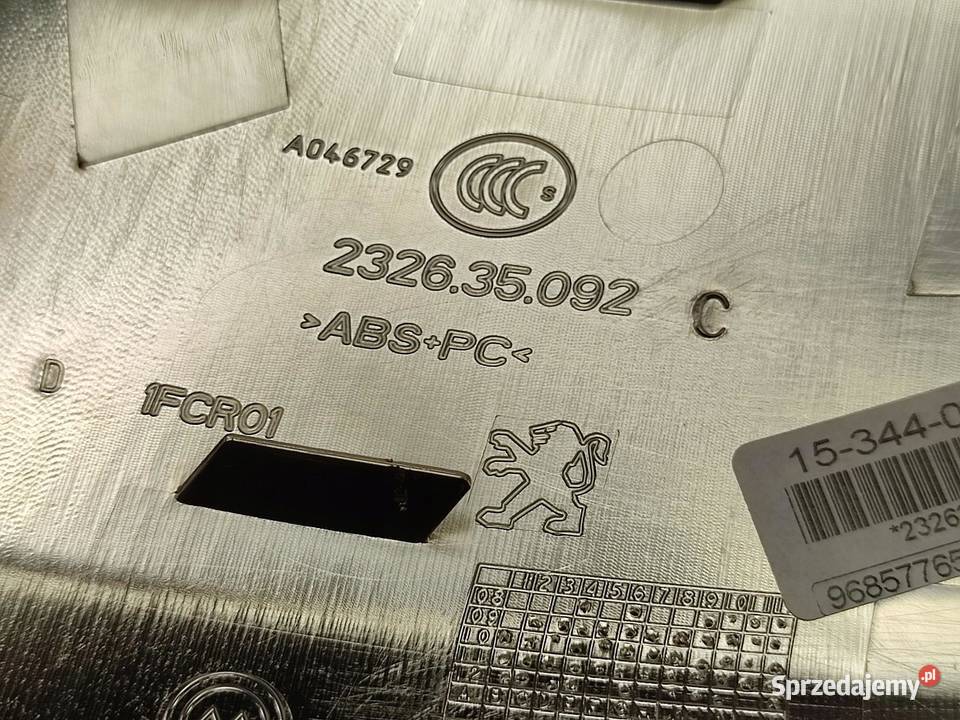 NAKŁADKI LUSTERKA CHROM 2 CITROEN C3 C4 PICASSO