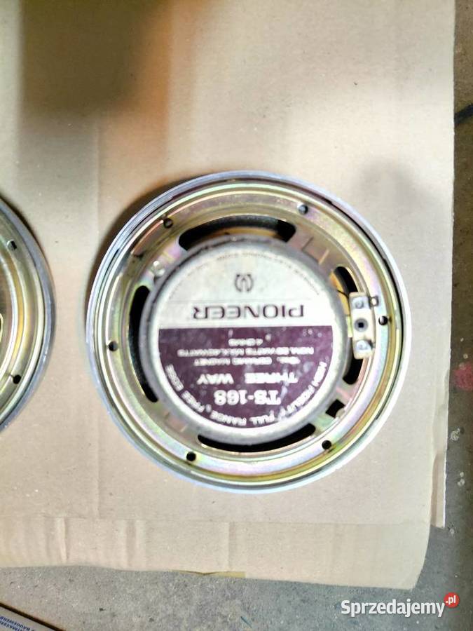 Głośniki samochodowe Pioneer TS168 trzy drożne Gostynin