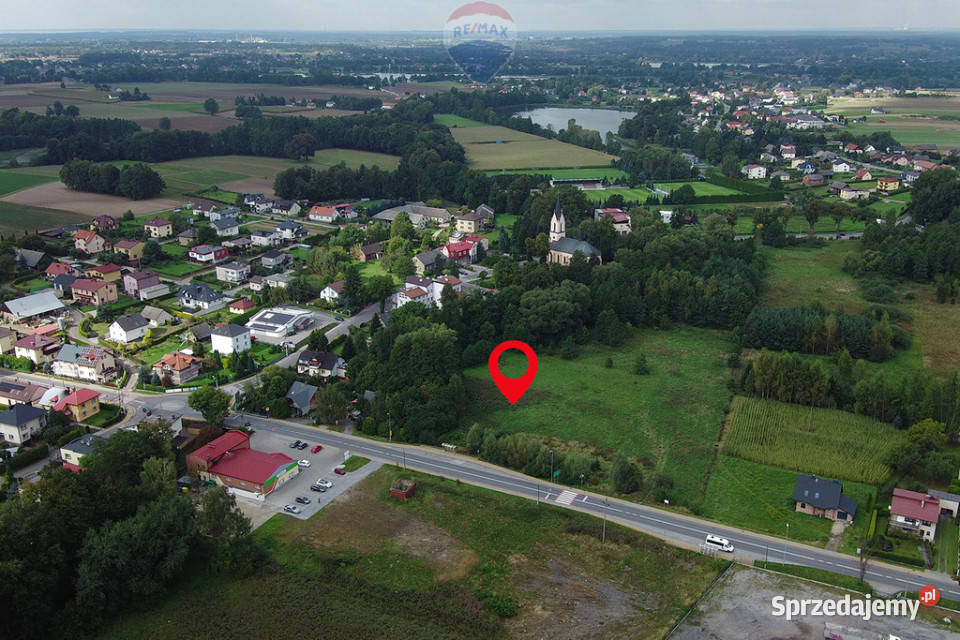 Działka usługowa zjazdu z S1 Dankowice