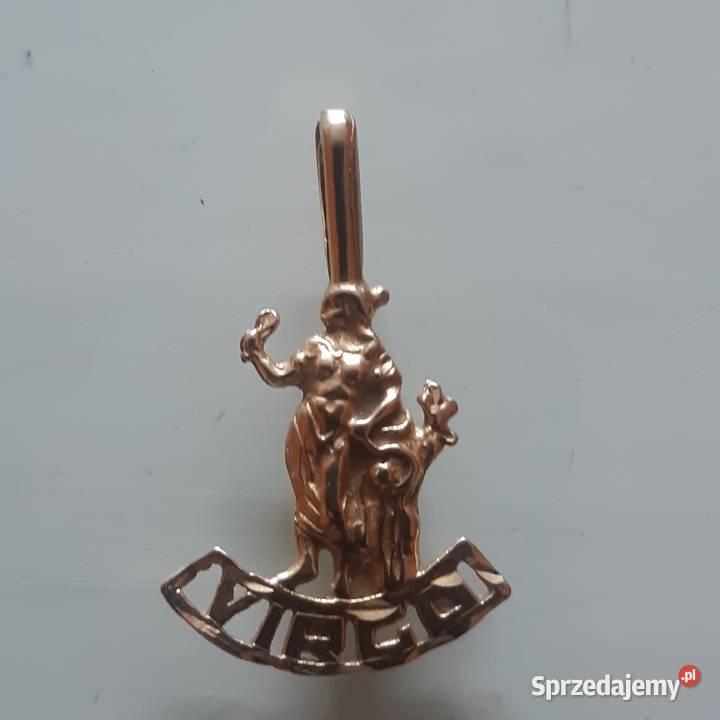 Złota zawieszka Panna Wisiorki Koszalin