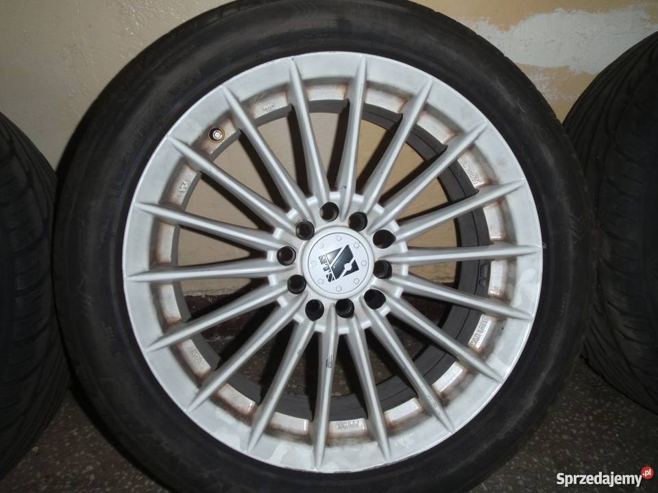 16 BIAŁE Felgi Aluminiowe z Oponami 5x100 5x110 Warszawa
