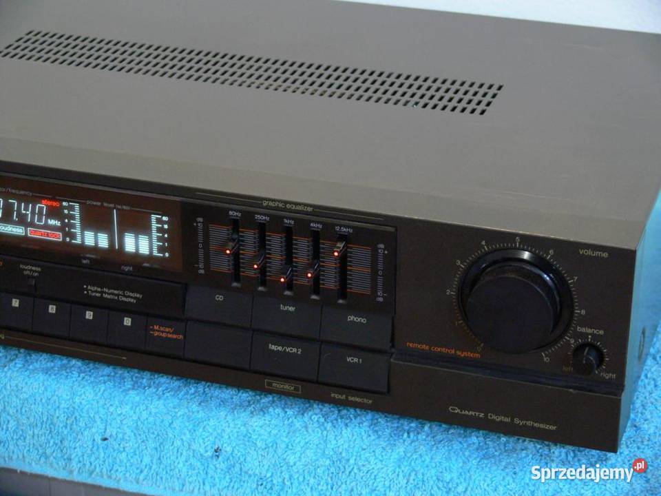 Amplituner z korektorem Technics SAR230 mocny Jasło