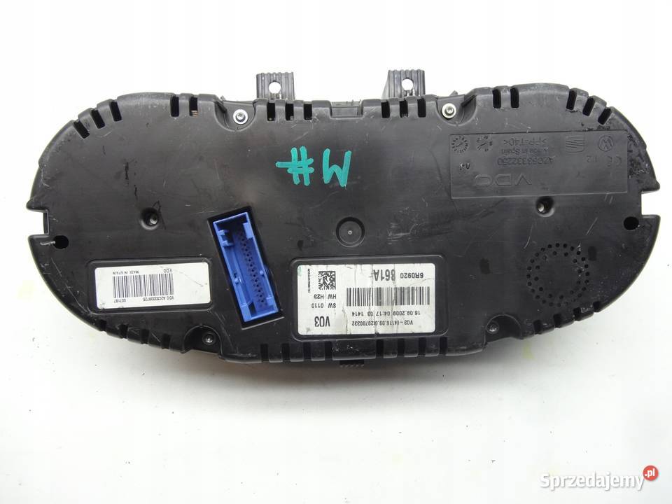VW POLO V 16 TDI LICZNIK ZEGAR 6R0920861A Przemęt