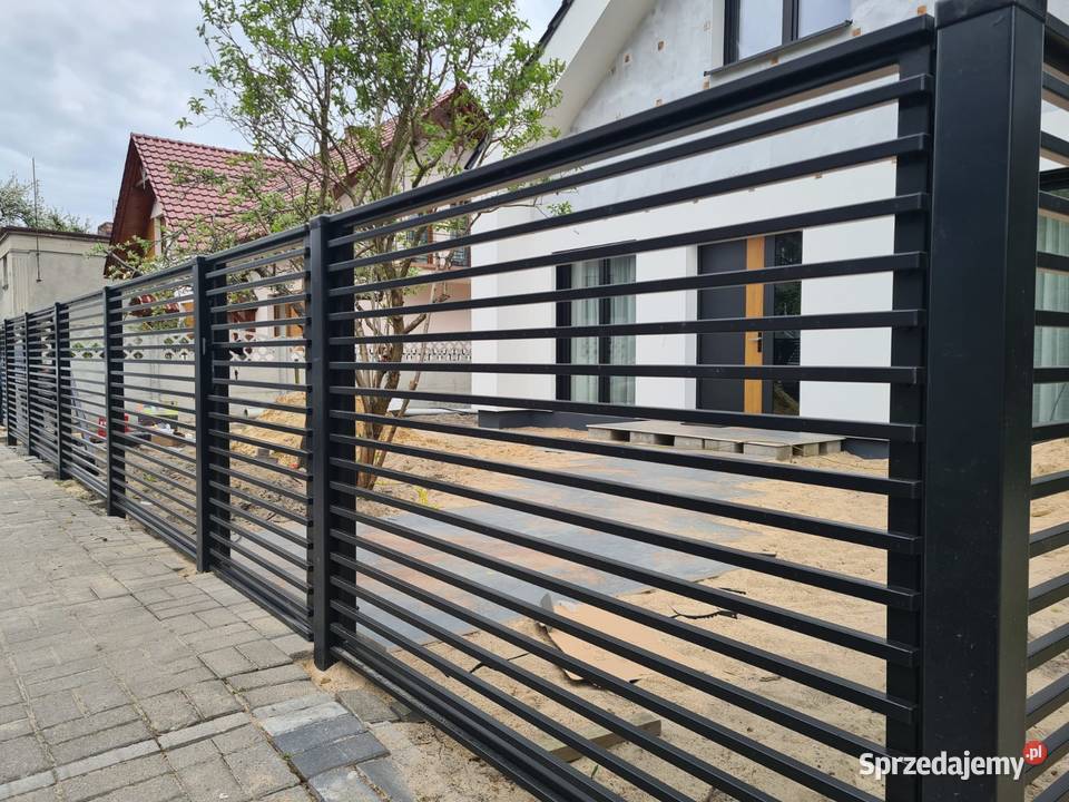 Furtka 110x150 GOLD 28 bramy przęsła ogrodzenie wielkopolskie Ostrów Wielkopolski