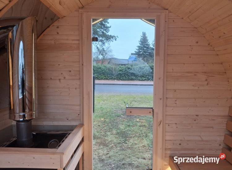 Ogrodowa sauna fińska transport Zakopane
