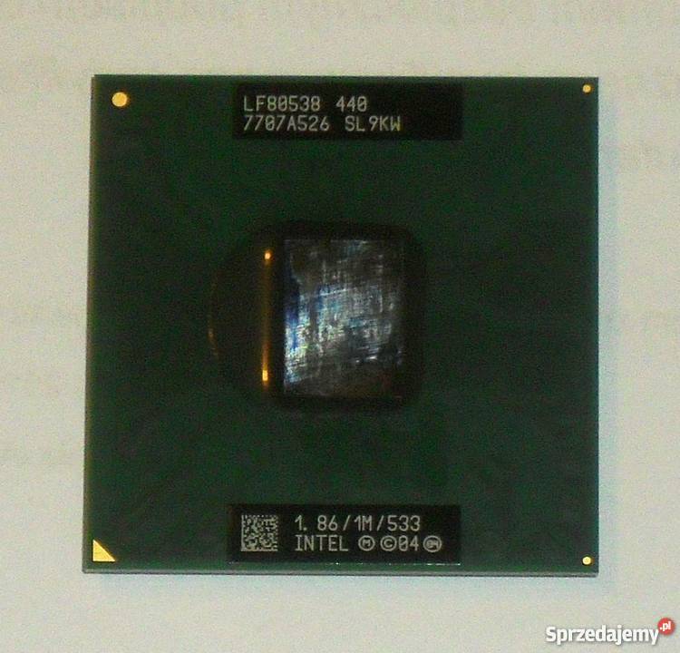 Procesor Intel Celeron M 440 1.86GHz FSB 533MHz Cache 1MB Gliwice ...