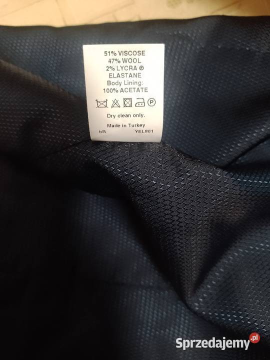 M RIVER ISLAND Szaro granatowa kamizelka Kraków