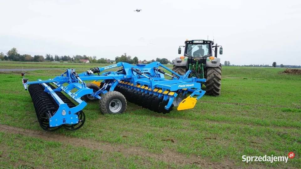 Brona talerzowa składna hydraulicznie 5m ciągana Przedbórz