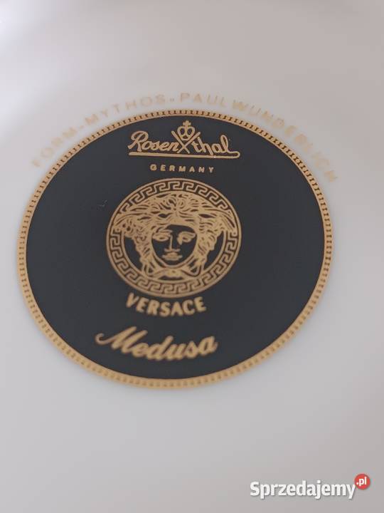 Rosenthal Versace duża filiżanka z talerzykami małopolskie Gorlice