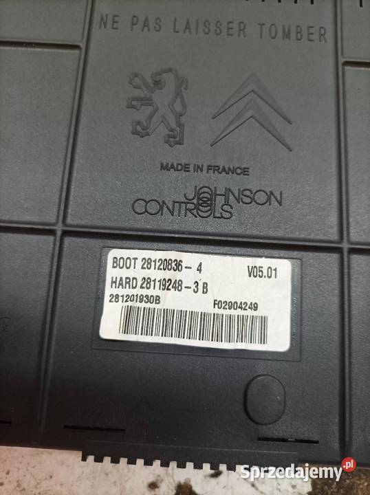 SKRZYNKA BSI 966405908001 K04 Citroen C4 Picasso