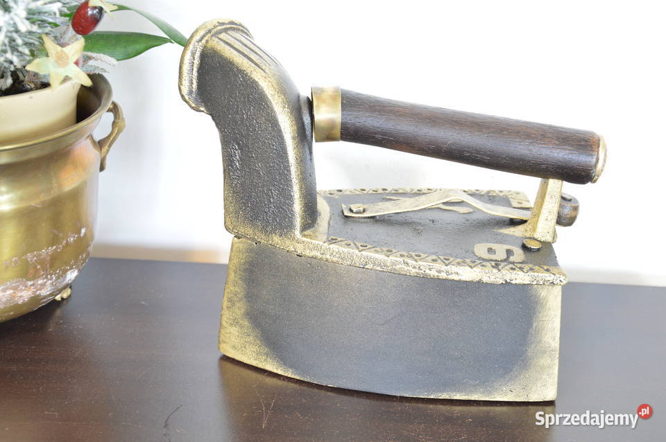 ŻELAZKO wyjątkowe żeliwne przedwojenne