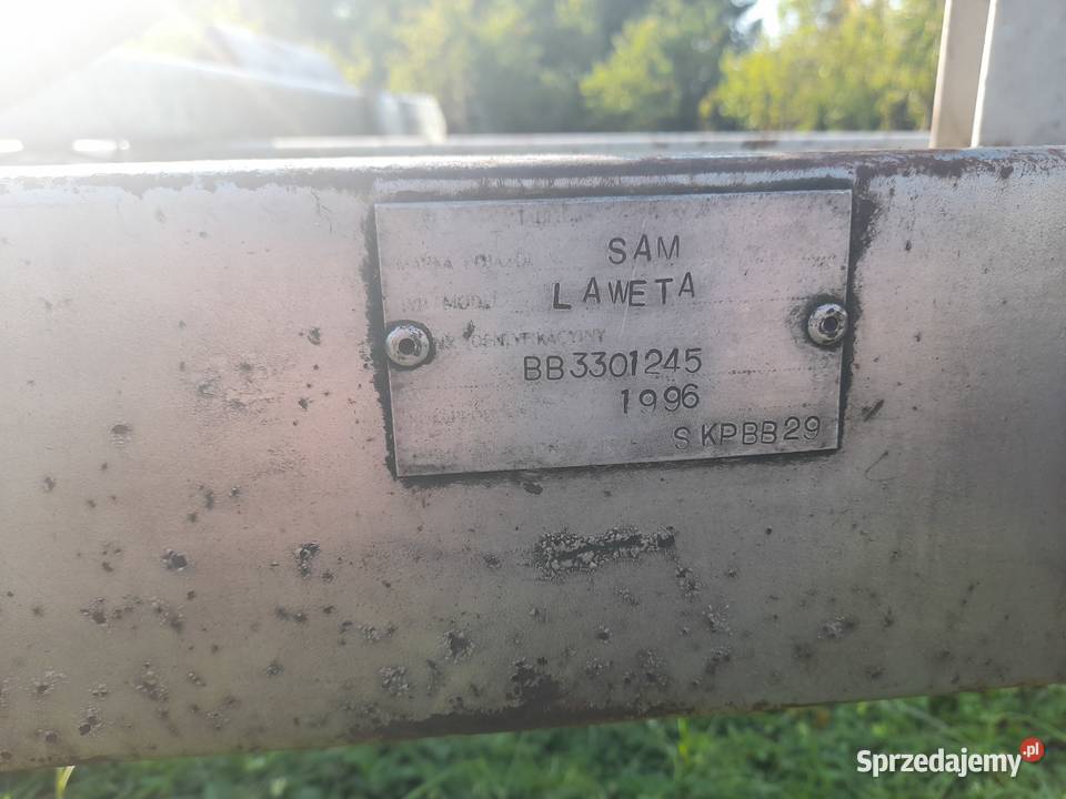 Przyczepa towarowa laweta Słupsk